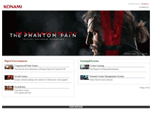 Tablet Screenshot of konami.com.au